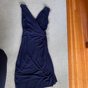 Bailey 44 Navy Blue Side Knot Dress